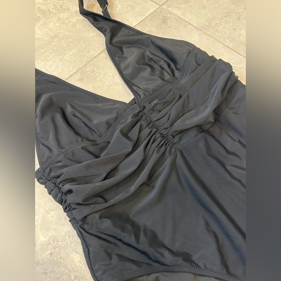 NWT Popvil One Piece Ruched Swimsuit - Picture 7 of 9